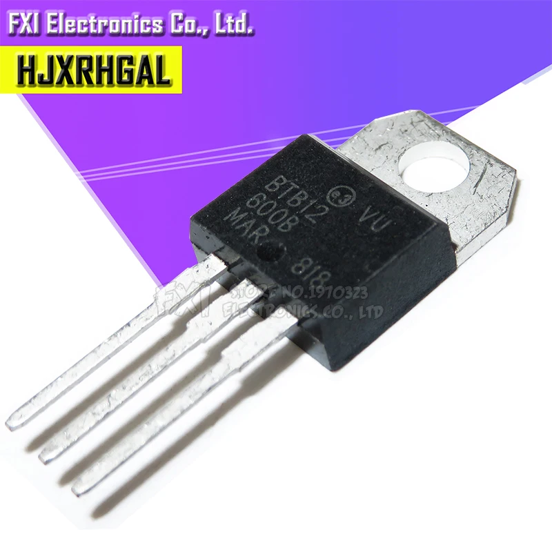 

100PCS BTA12-600B TO-220 TO220 BTA12