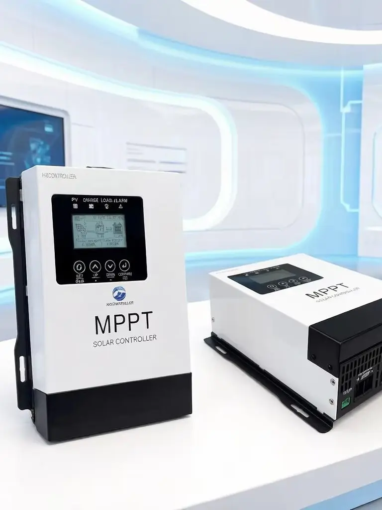 MPPT Solar-Laderegler Modell HXCONTROLLER, 230VDC Maximaler Eingang, 30/60/120A, Unterstützung für 12V~96V Batterien