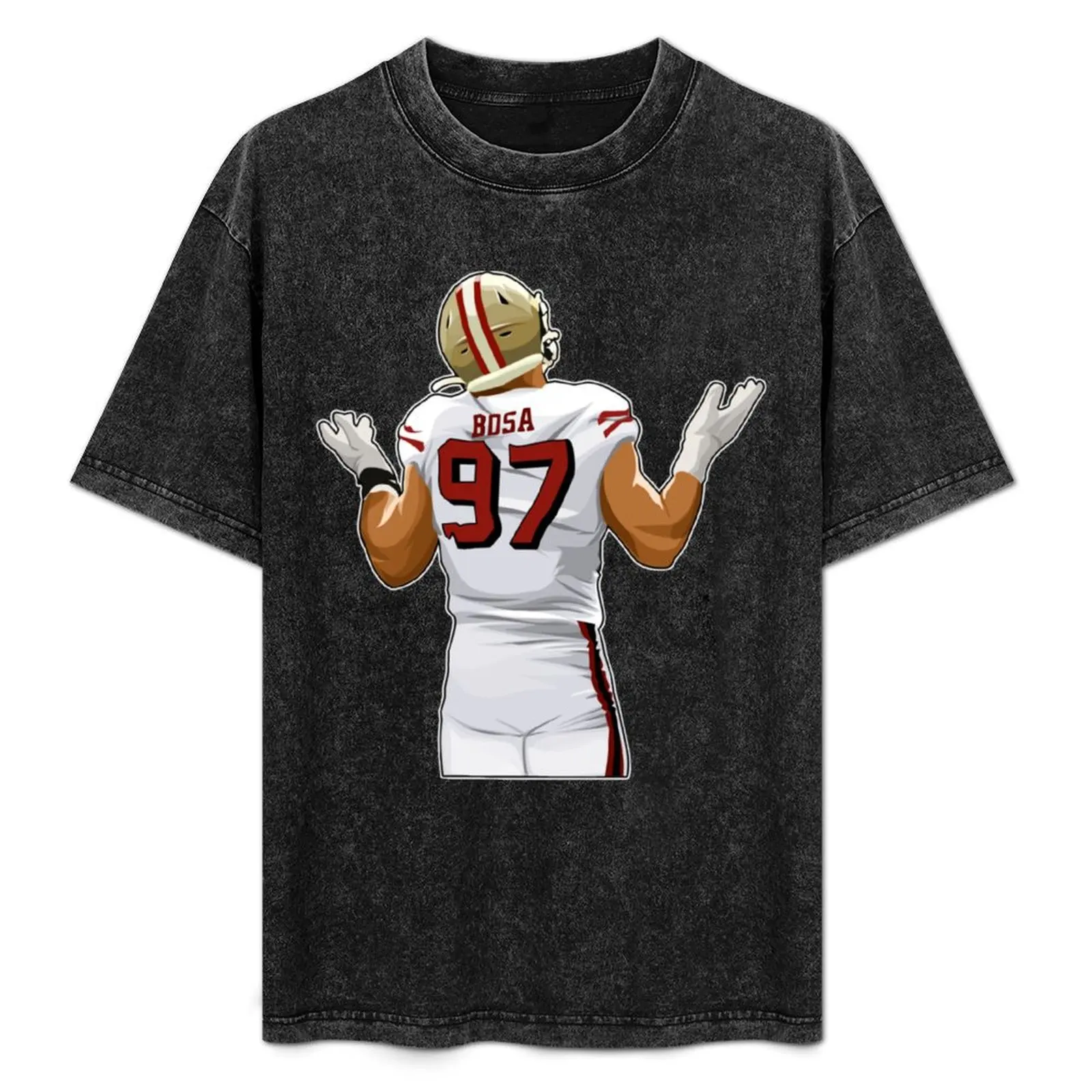 

Nick Bosa After Sacking T-Shirt blacks quick drying aesthetic clothes vintage t shirts t shirt men