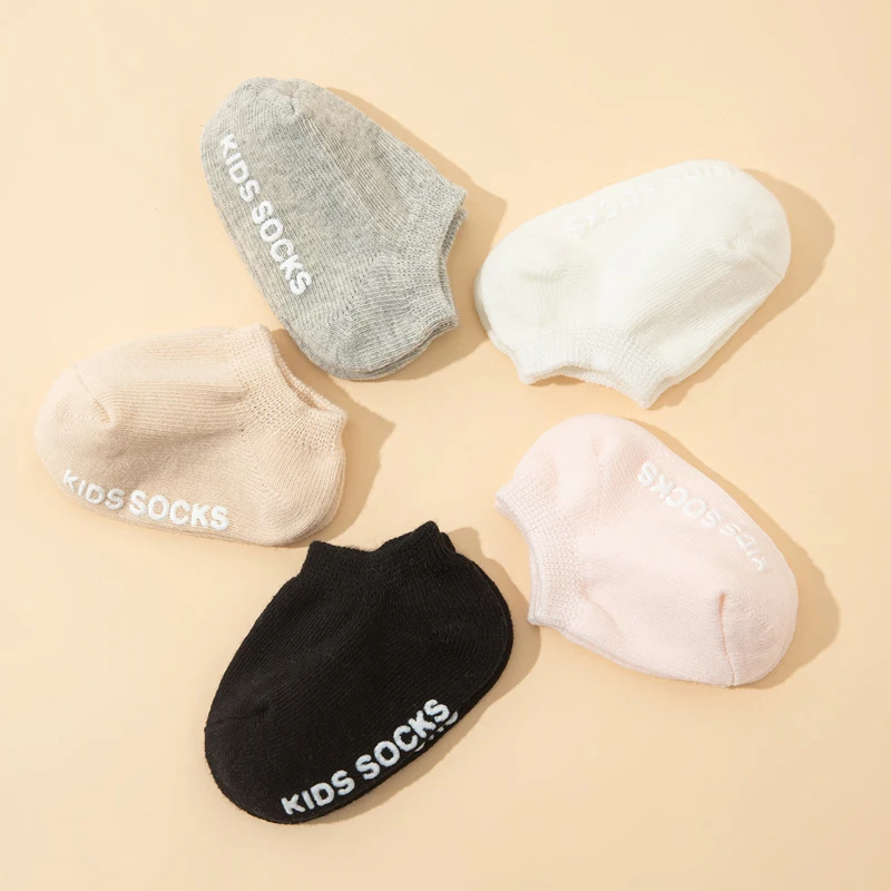 10 Paar rutschfeste Baby-Socken mit Klebefläche, Baby-Laufsocken für den Boden, Knöchelsocken, geeignet für den Sommer – Detail 4