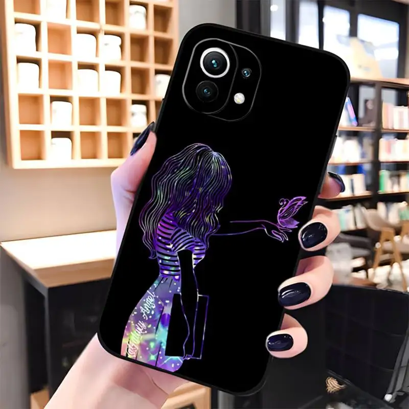 Infinity On Purple Phone Case Funda For Redmi Note 11 11E 10 9 8 7 Pro 10T 8A 9S 8T 7A 9A Plus Macia Shockproof Back Cover