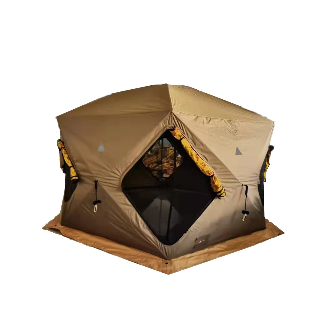 4-5 people Easy to build a cotton canvas waterproof Middle Arabian desert tent