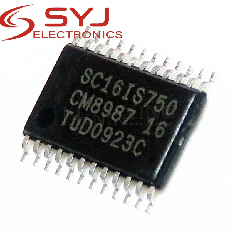 10 unidades SC16IS750IPW SC16IS750, TSSOP-24