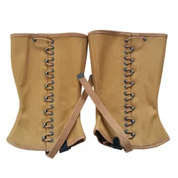 WW2 M1938 Leggings Outdoor Training Leggings Reproduction WWII US Leggings Camping Hiking US Soldier Equip