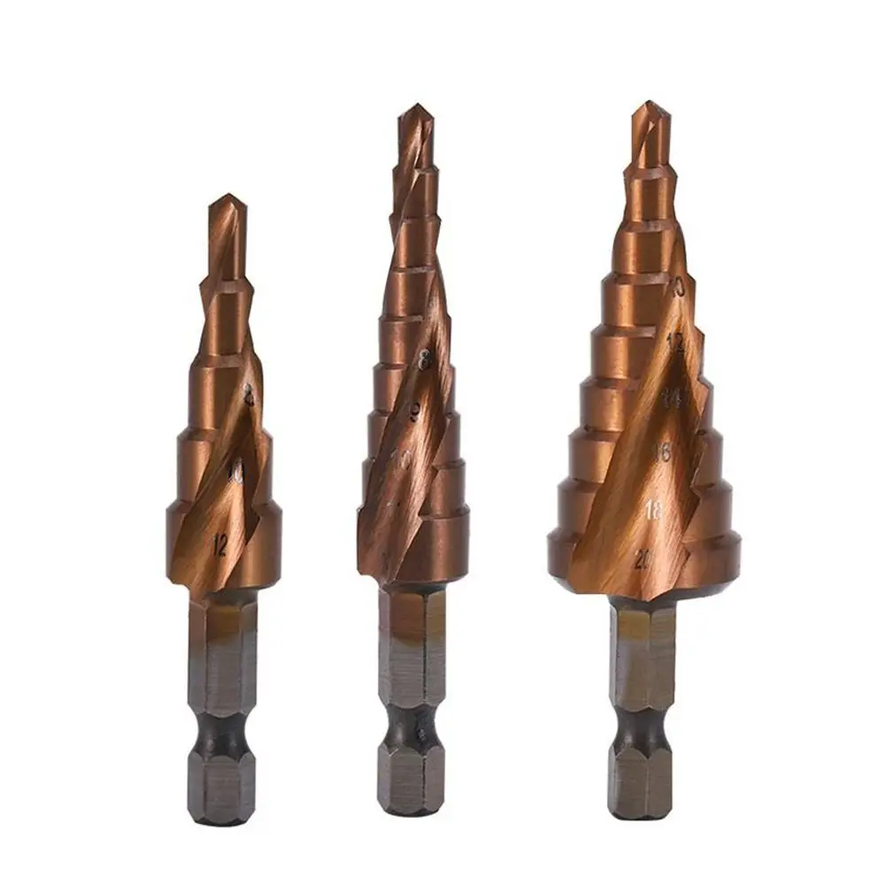 M35 Cobalt HSS Step Drill Bit Multi-function Metal Drill Hole Opener Practical  Drilling Tools for Stainless Steel Punching