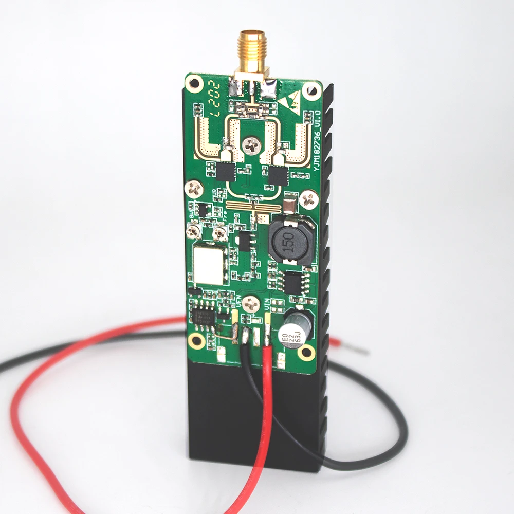 Imagem -02 - Amplificador de Poder do rf do Gerador da Fonte do Vco Walkie Talkie do Drone do Mineiro do Hélio 433m5.8g 2w 700800m 915m 1.2g 1.5g 2.4g Wifi bt Lora
