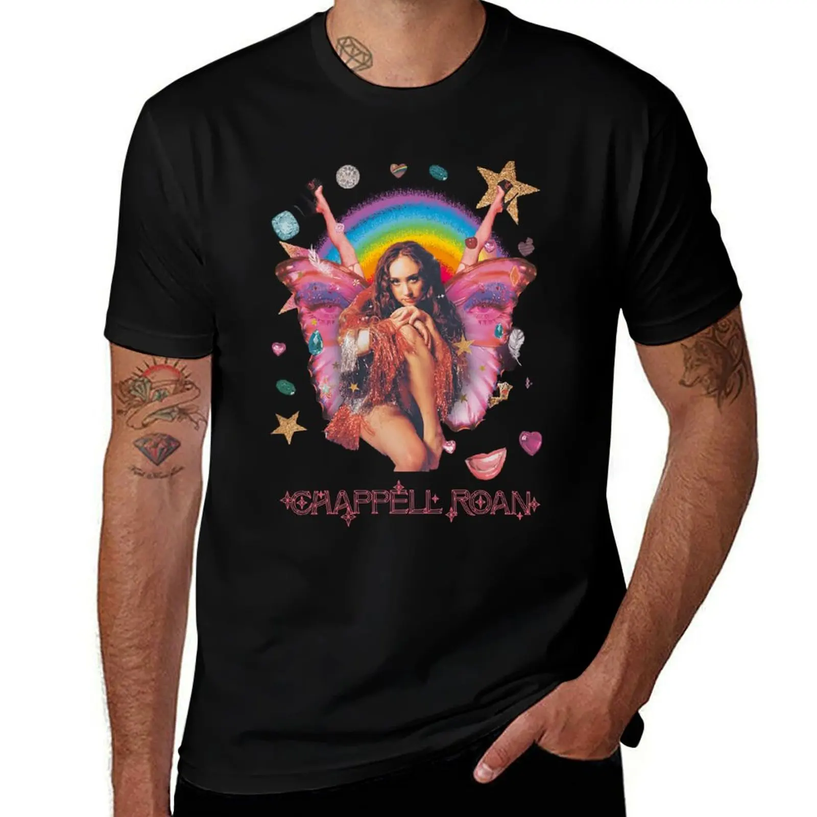 

chappell-roan-chappell-fair T-Shirt blacks graphic shirts anime stuff plus size men clothing