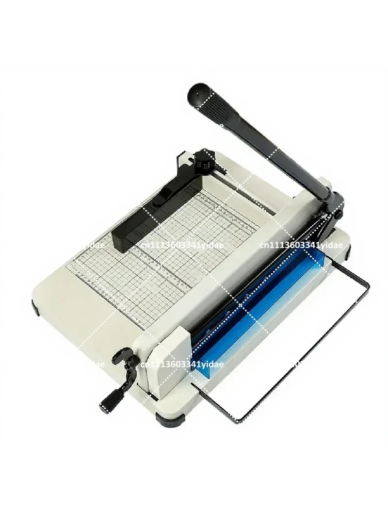 Heavy Duty A4 Paper Cutter, Manual Thick Layer Trimmer with High-Strength Cold-Rolled Steel Plate for Office & Home Use