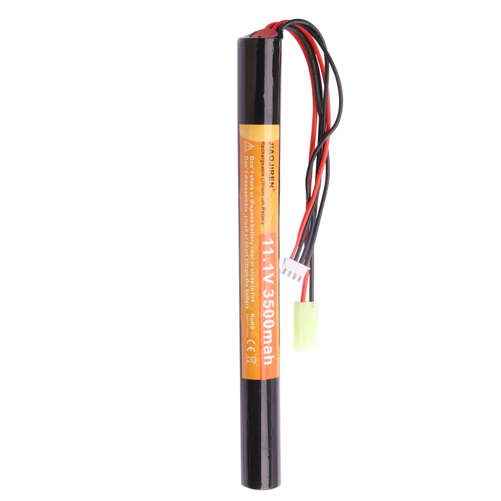 11.1V 3500mAh 18650 Lipo battery SM/SMALL TAMIYA/XT60 PLUG For AKKU Mini Airsoft Gun Battery RC model toys accessories