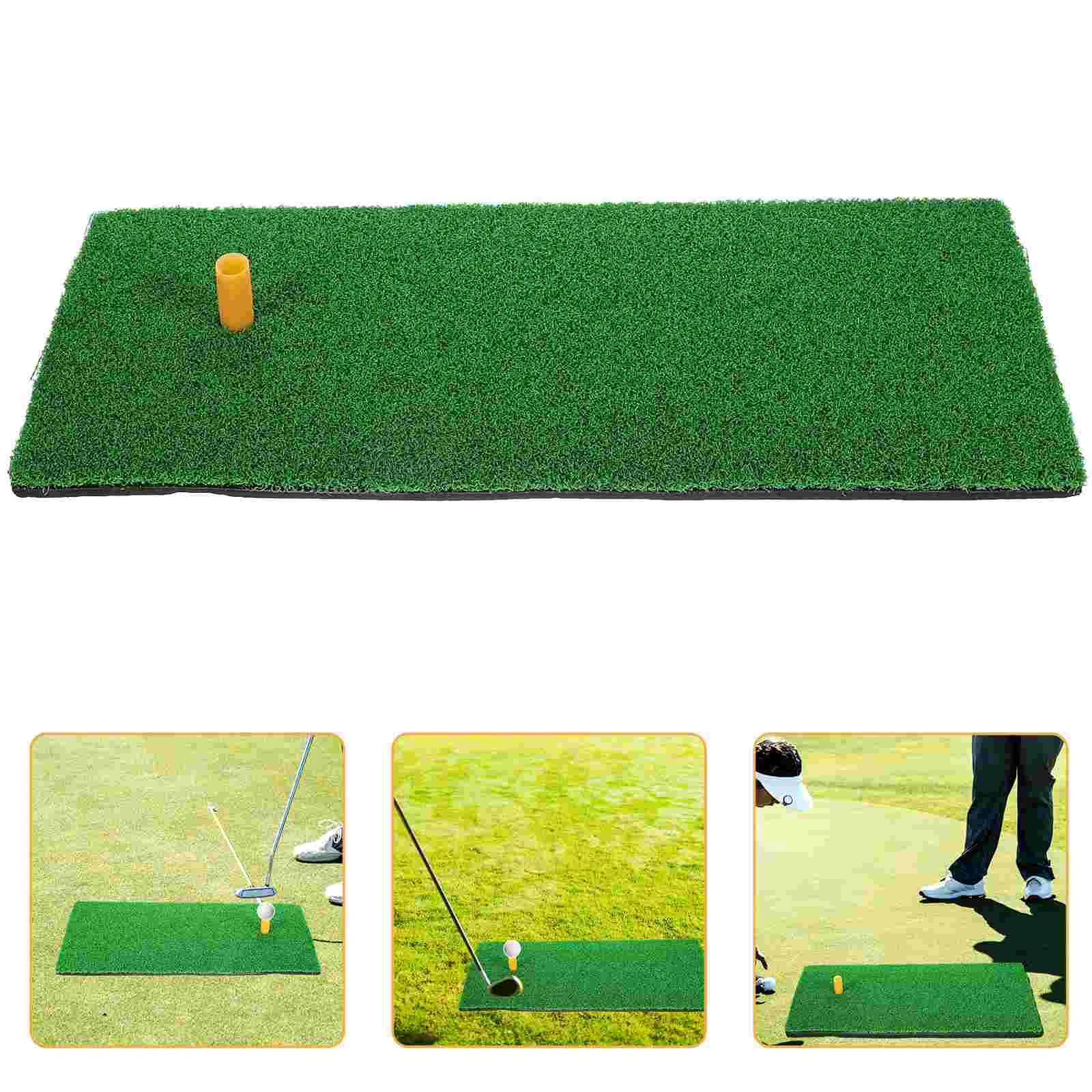 Artificial Golf Turf Swing Mat Artificial Golf Turfing Hitting Artificial Turf Mats Professional Training Aid Putting Practice