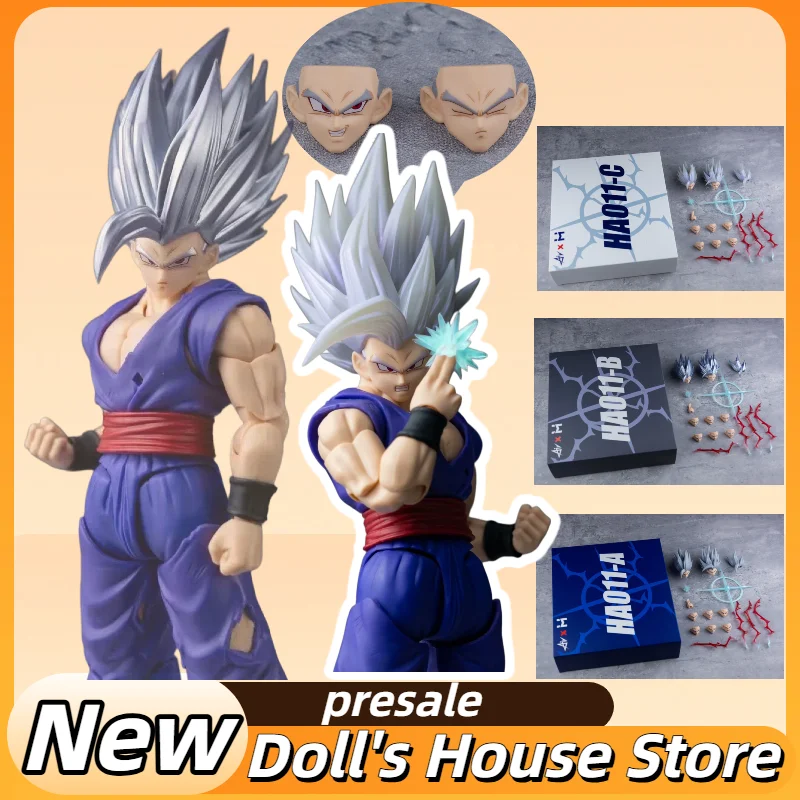 

Коллекционная фигурка Air&HM HA011 CUSTOM: Скульптура головы Гохана из Dragon Ball Beast, модель для сборки, фигурка SHF, коллекционная модель-игрушка
