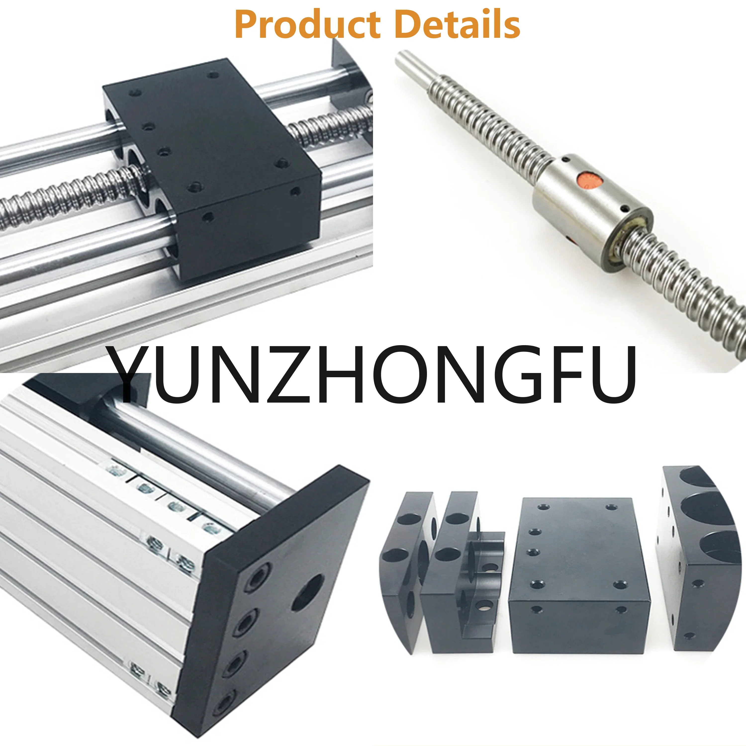 KH1610 50-600mm Customizable Industry-leading Automation Stainless steel CNC ball bearings Linear guide rails slide Module