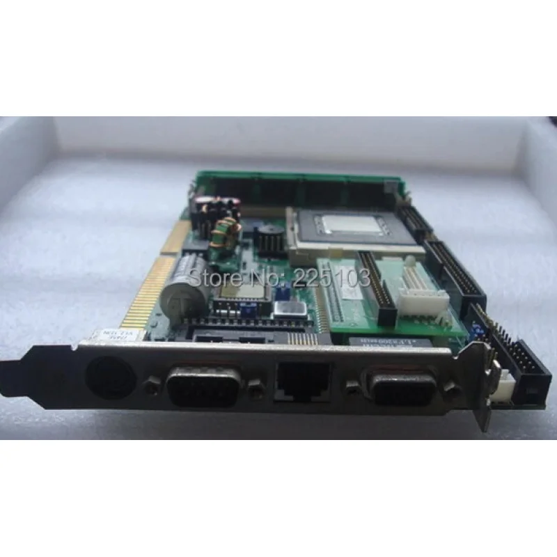 100%OK JUKI-745E Original Embedded IPC Board ISA Slot Industrial motherboard Half-Size CPU Card PICMG1.0 Mainboard with CPU RAM
