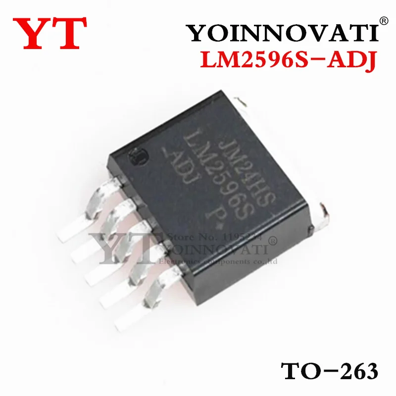 5pcs/lot LM2596S-ADJ LM2596S LM2596 TO-263 IC