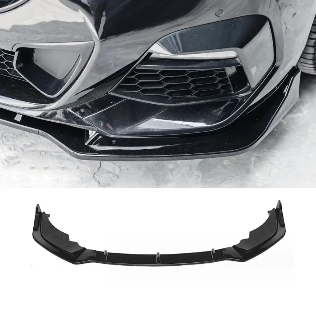 

New！ Car Front Bumper Splitter Lip Chin Spoiler Protector Cover Guard Deflector Lips For BMW 2 Series F44 M Sport 218i 220i 2021