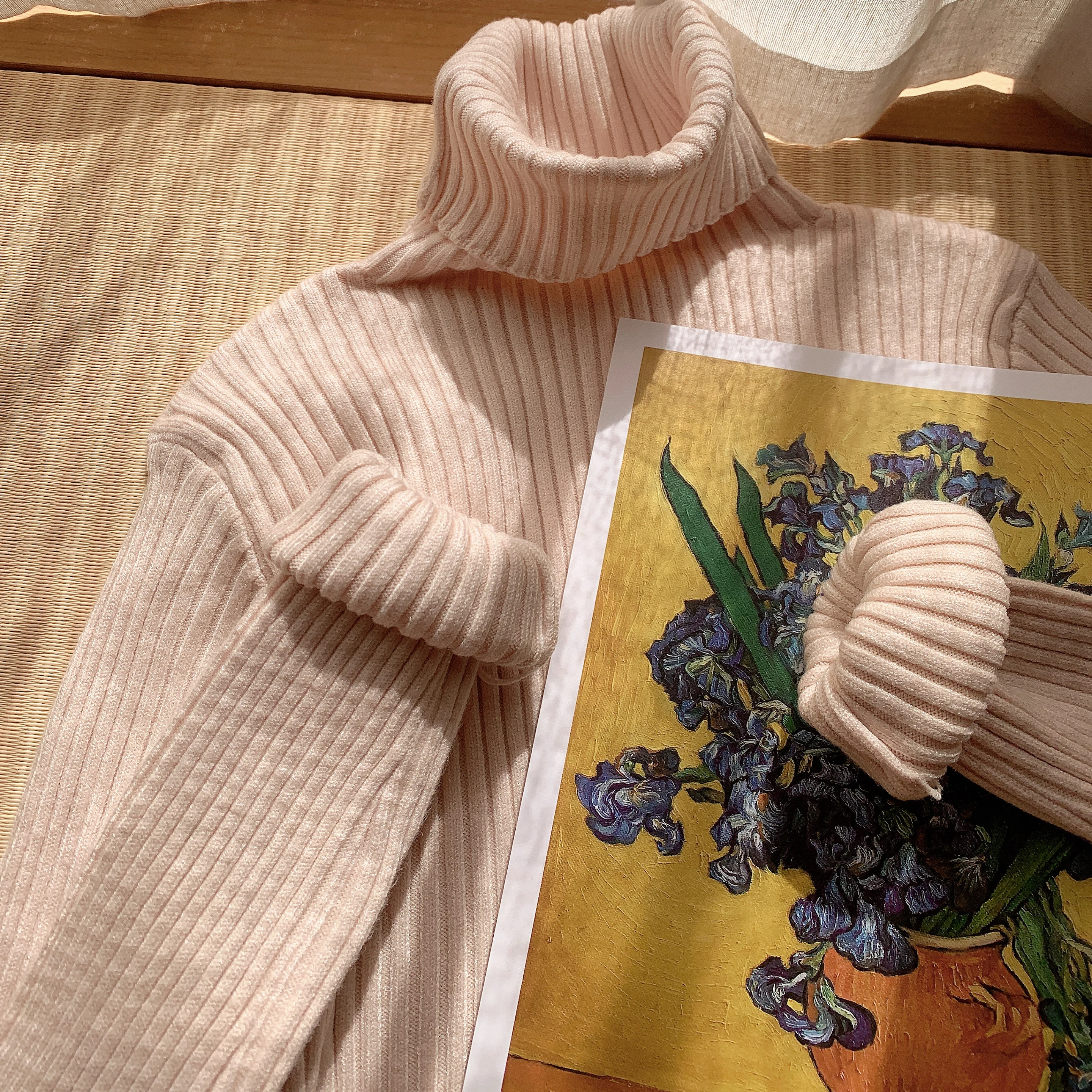 

Women's High Collar Sweater Thiened Loose Overhead Knitted Long Sve Regular Fit Commute Sle Winter Casual Faion