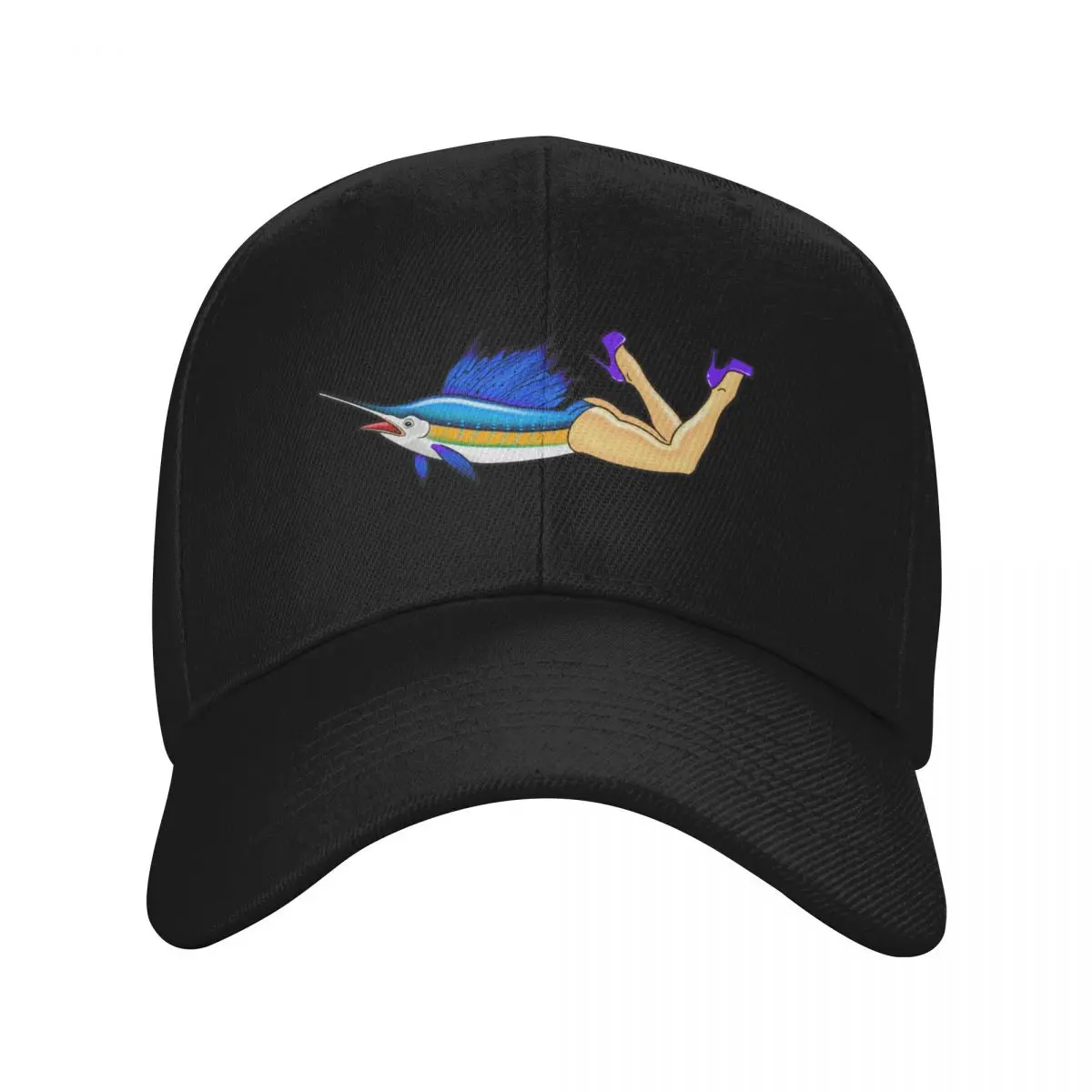 

Sailfish reverse mermaid Baseball Cap Luxury Man Hat Military Cap Man designer cap New Hat For Man Women's