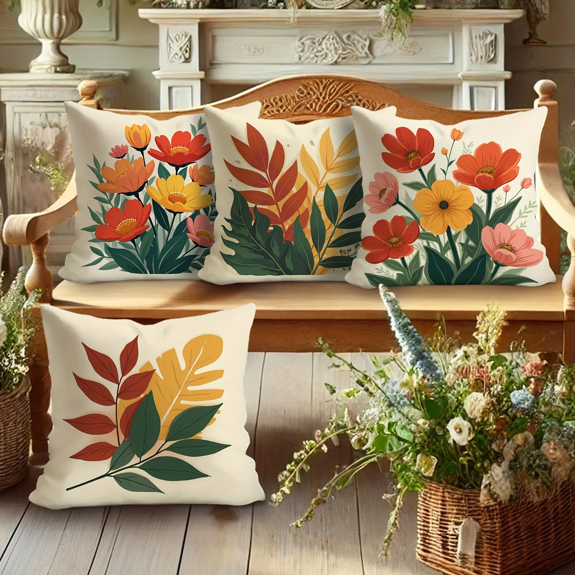 4 Fundas De Almohad… - image