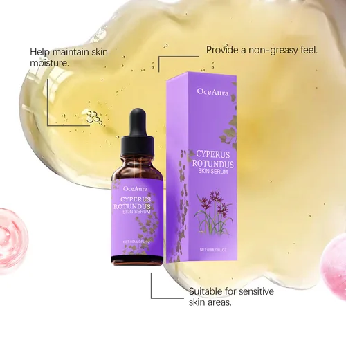 Imagen 2 del producto Suero Cyperus Rotundus, inhibidor del crecimiento del cabello, calmante, hidratante, depilatorio, refrescante, reducción lenta, aceite para el crecimiento del cabello corporal