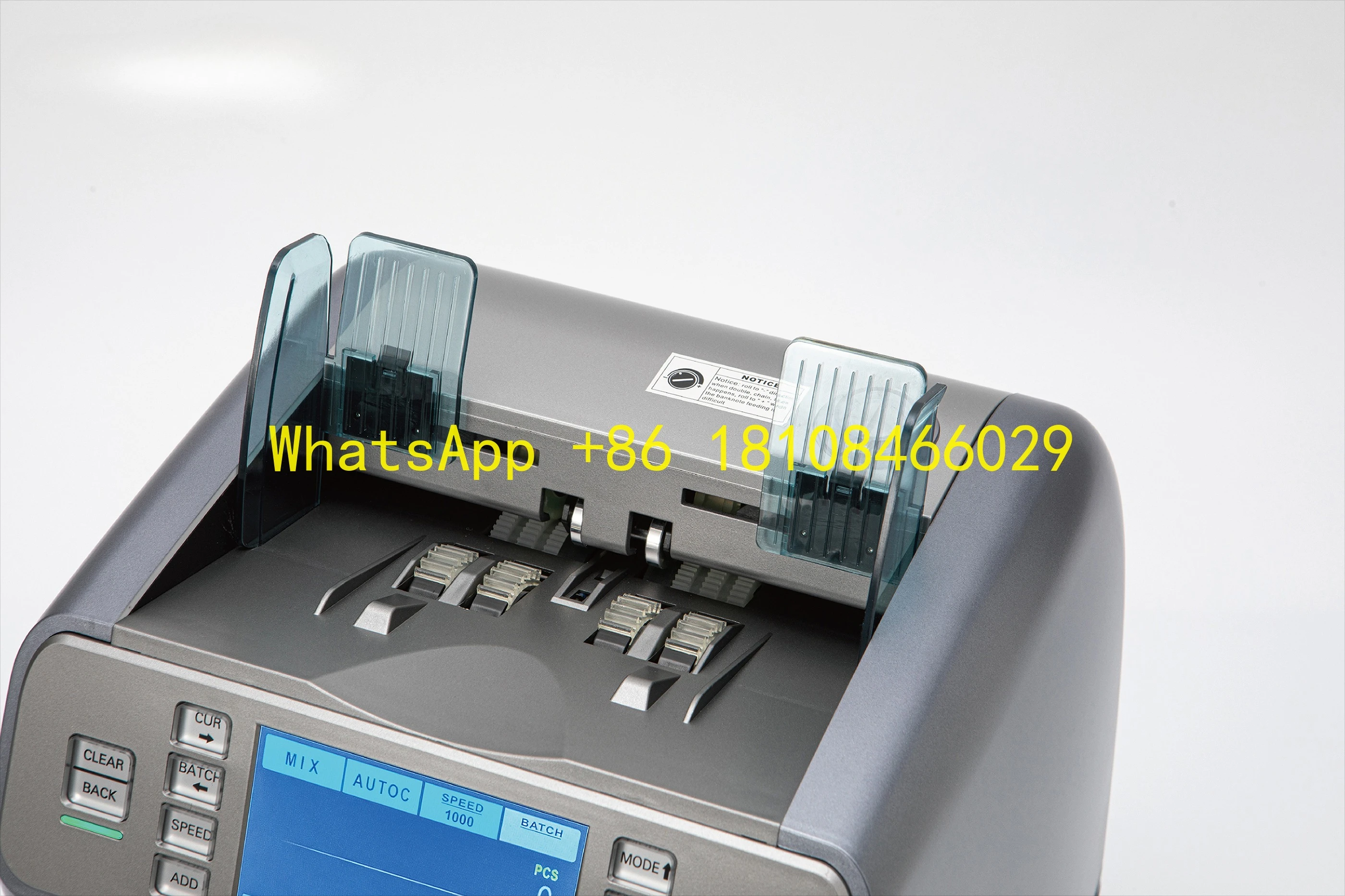 IR Technology Support Value Counting Money Counter Machine Tri Sonic HT-9100 Money Counter Machine