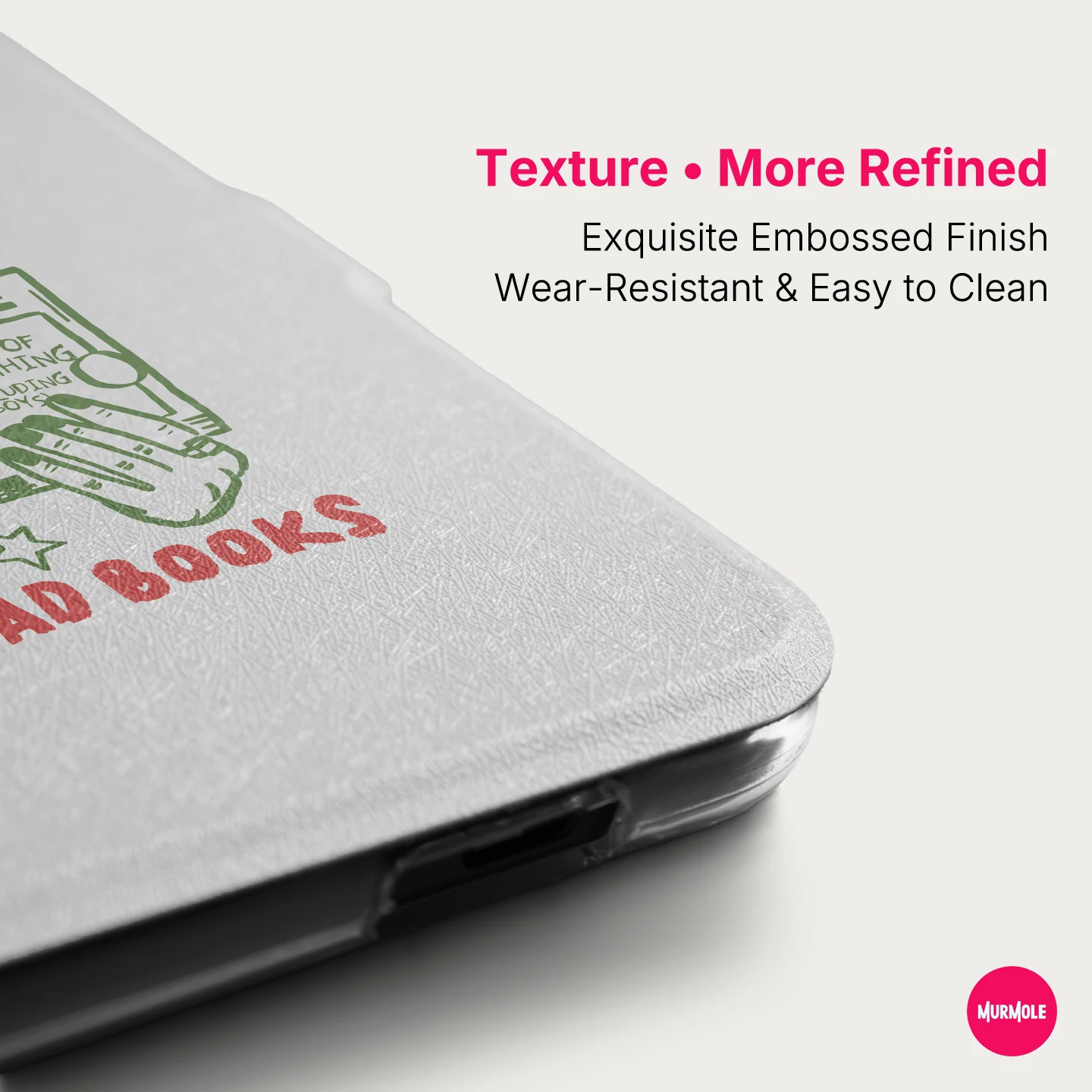 Magnetic Detachable Case for Kobo Clara BW Colour 2E 6-Inch Hand-Drawn Art Style Protective Cover with Auto Sleep Wake Cover view 3