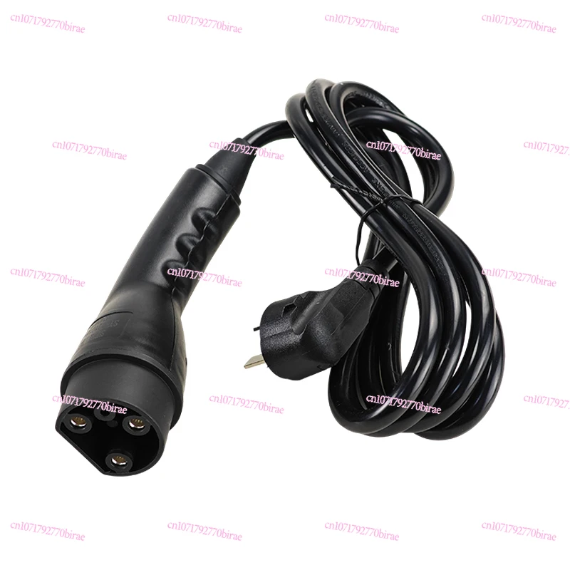 Green Pass Sightseeing  Plug Socket, Electric Patrol Car Charging Gun 220V Charger Interface