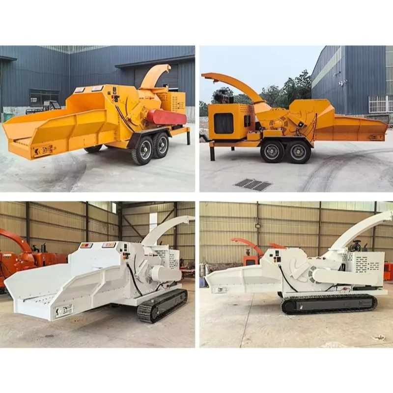 

Factory Price Strong Crawler Wood Crusher Remote Control Walking Tree Branch Chipper Mobile Wood Chipper Shredder
