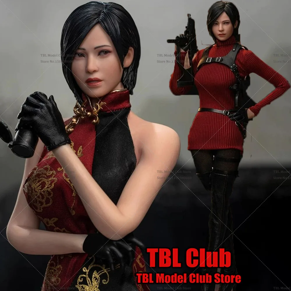 

In Stock Master Team MTtoys018 1/6 Collectible Ada Wong Double Head Movable Eyes 12'' Female Solider Full Set Action Figure