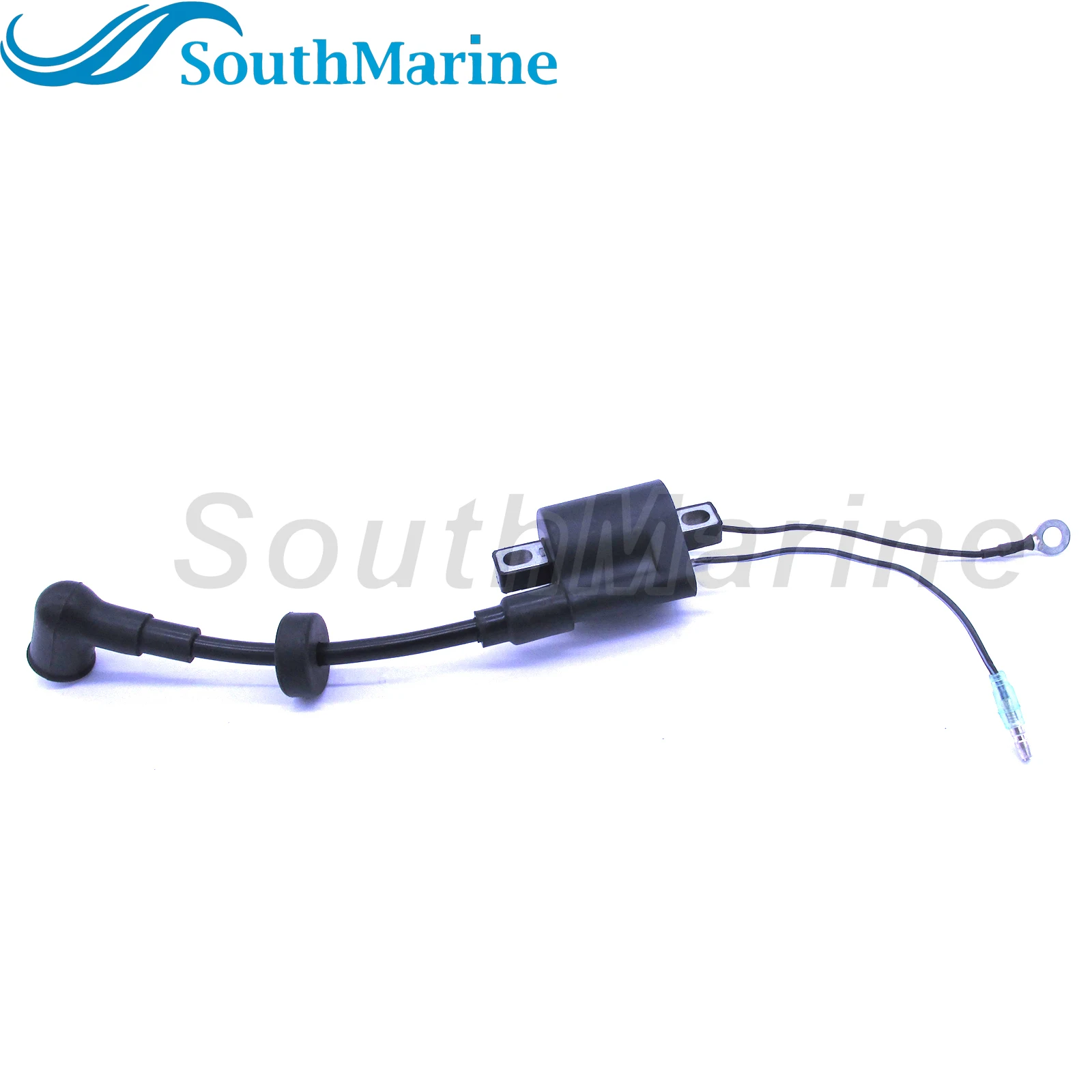 Boat Engine Ignition Coil Assy 6J8-85570-20/21 6E0-85570-00/01 for Yamaha 4HP 5HP 25HP 30HP 2-stroke Outboard Motor