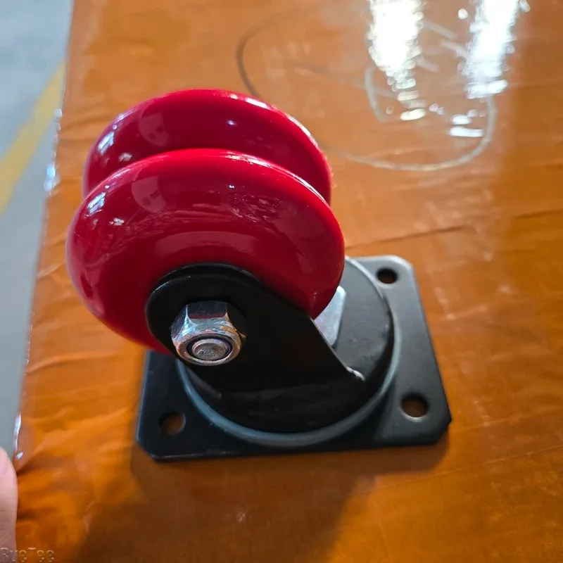 

Приводное колесо AGV с полиуретановым (ПУ) резиновым покрытием, двухрядные поворотные ролики для роботов, промышленное оборудование на заказ, детали для тяжелого оборудования