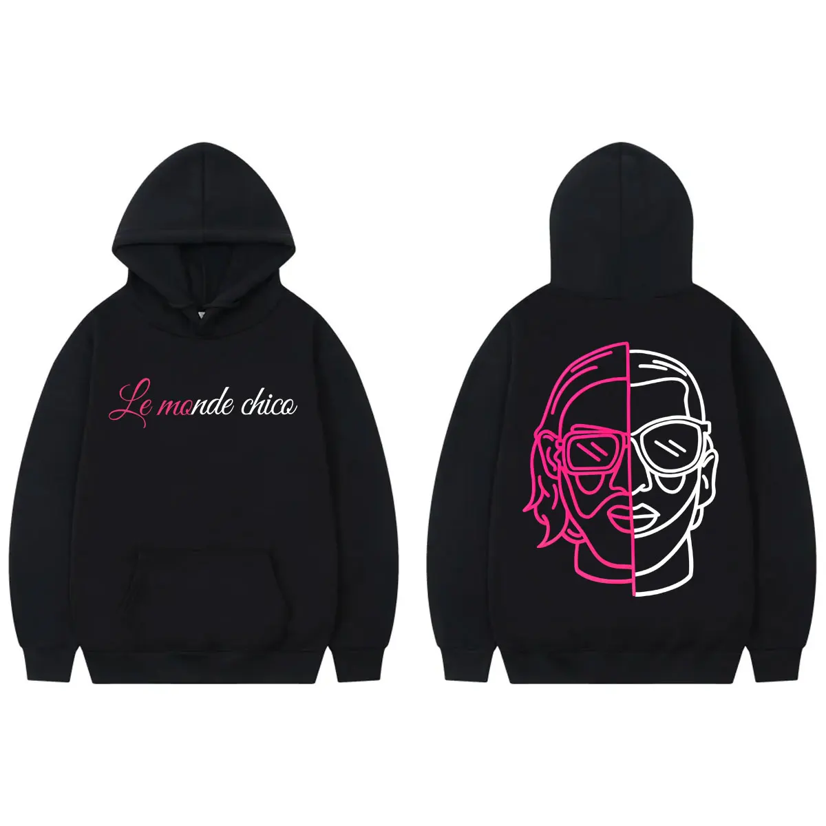 

Limited French Rap Band PNL Merch Hoodie Le Monde Chico Album Graphic Pullovers Men Women Clothing Fashion Hip Hop Sweatshirts