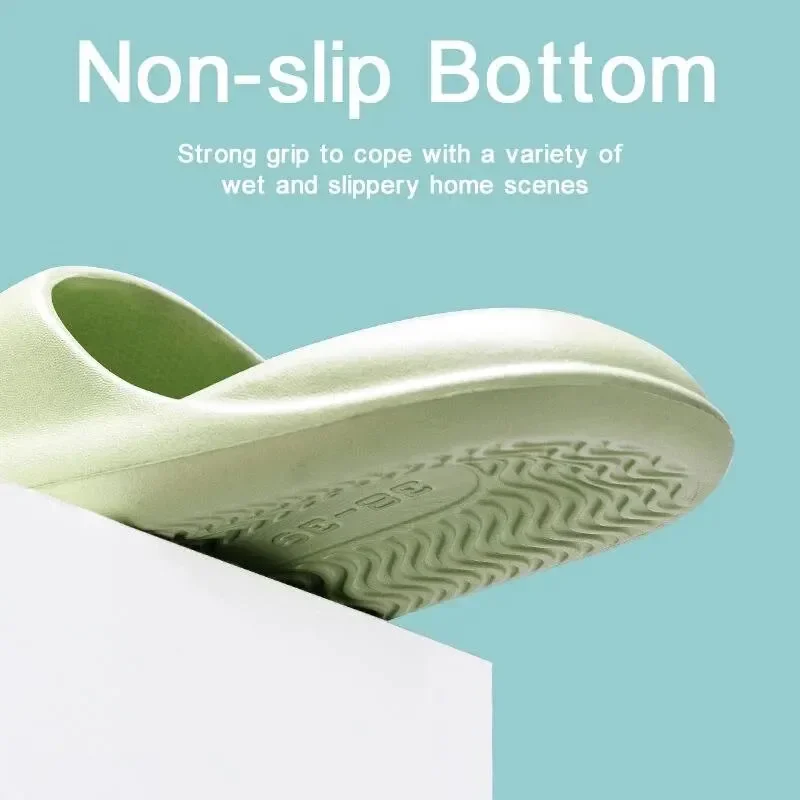 Xiaomi Youpin Scivoli per la casa da donna Scarpe ad asciugatura rapida Scivoli per cuscini per interni minimalisti Scarpe da bagno antiscivolo in tinta unita super morbide