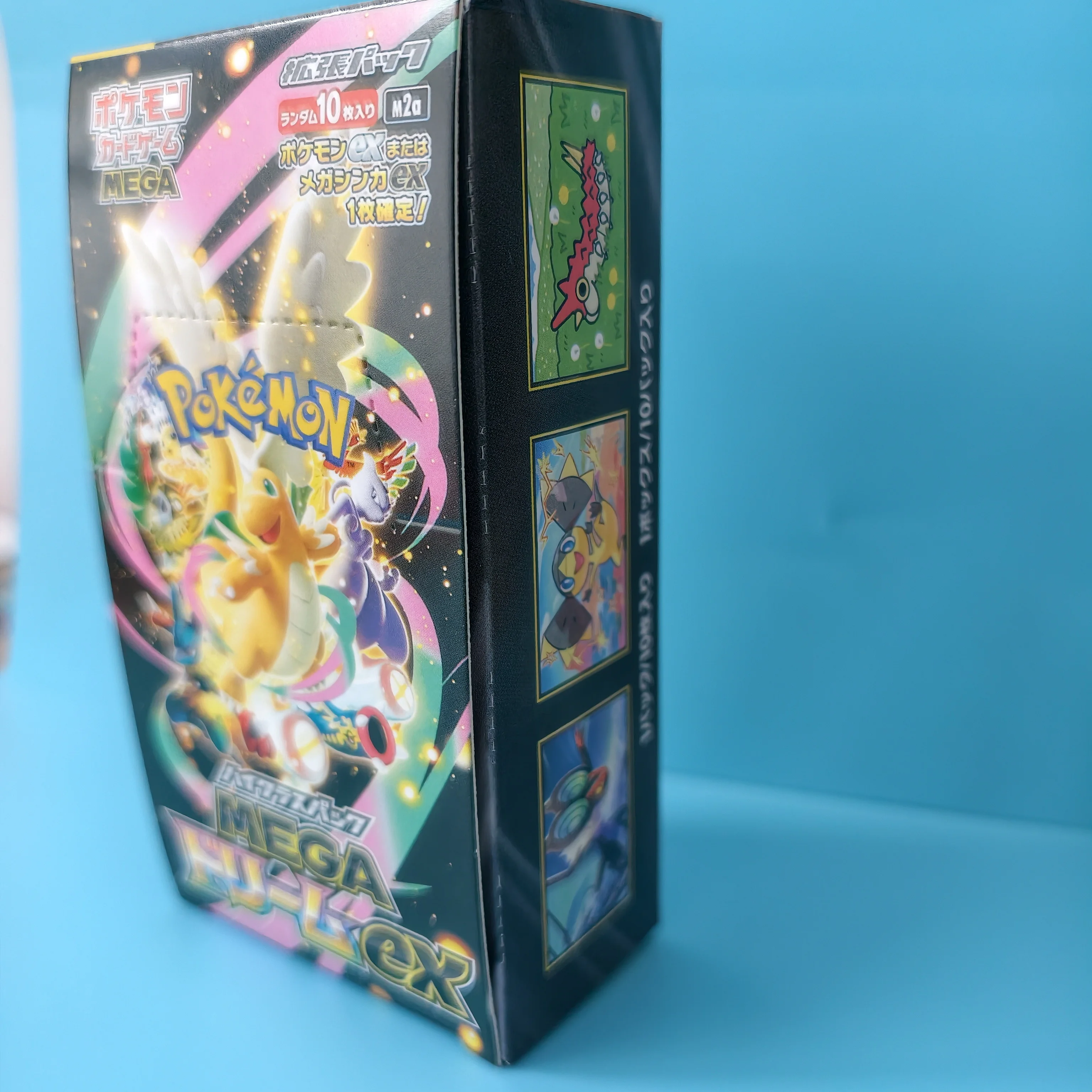 1Box/10Packs PKM M2a Collection Card Japanese TCG MEGA Dream EX Supplement Pack Set Series DIY Self Made Single Card