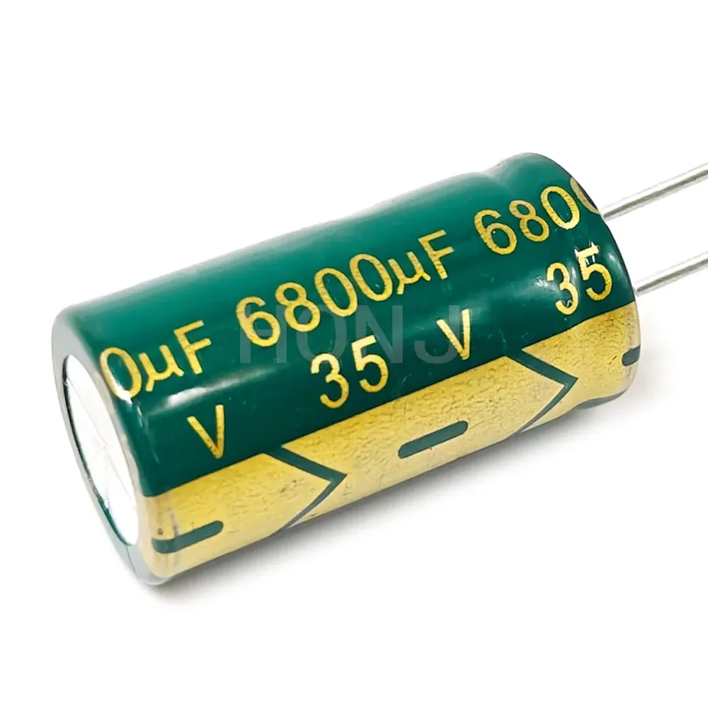 2PCS 35V6800uf 18x35mm Aluminum Electrolytic Capacitor 6800uf35v 35v 6800uf 35V 6800mf 35vdc 6800MFD 35v6800mf 6800mf35v ±20%