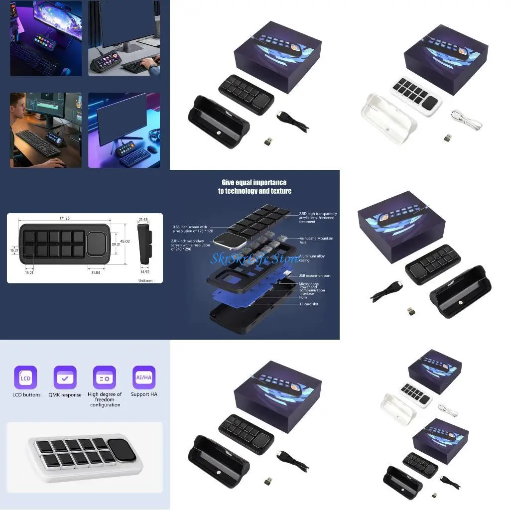 

E65E Home Automation Hubs Voice Control Multiple Screen Monitoring Touch Interfaces