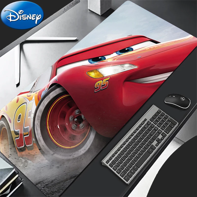 애니메이션 마우스 패드 사무실 노트북 레드 디즈니 자동차 라이트닝 M-mcQueen 마우스 패드 PC 게임 액세서리 키보드 패드 게이머 데스크 매트