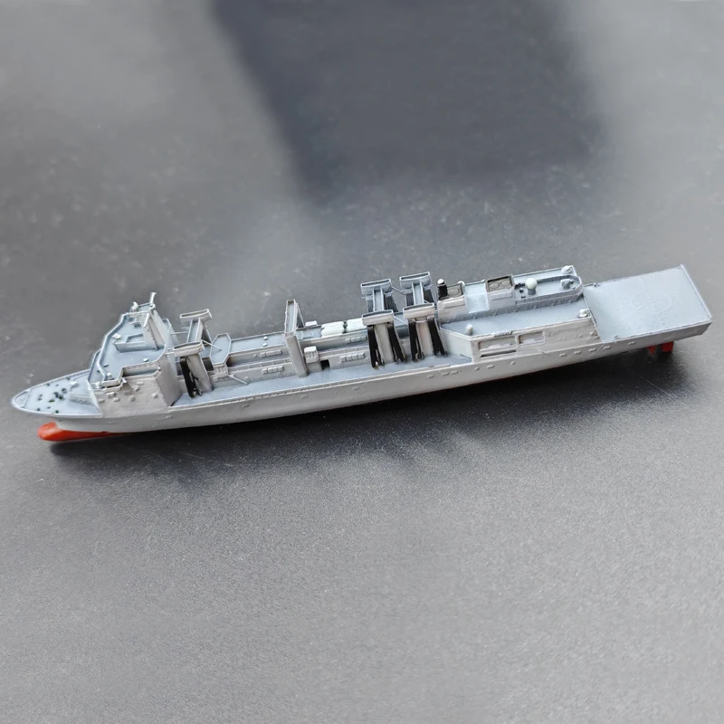 1PCS 1/2000 Scale Type 901 Comprehensive Supply Ship Full Bottom Model Multi Purpose Replenishment Oiler DIY Ornaments Gifts