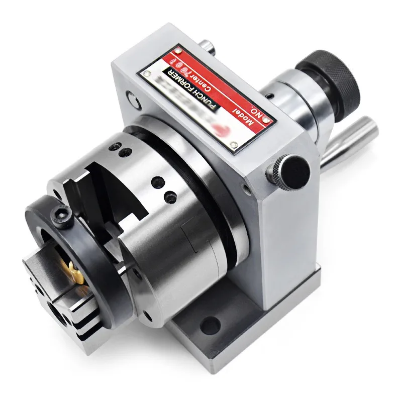 High‑precision 3‑jaw clamping structure, stable for punch‑pin and thimble grinding