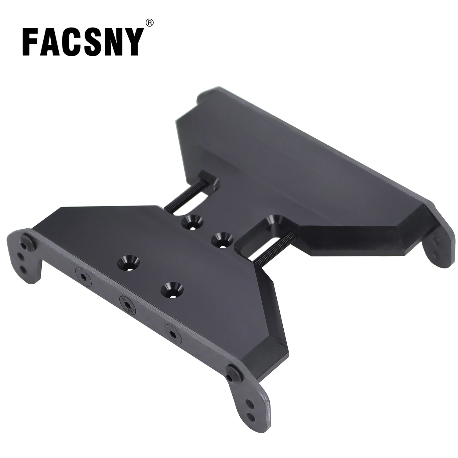 POM Chassis Skid Plate Carbon Fiber Transmission Plate For 1/10 RC Crawler Axial Scx10 II III Capra 1.9 UTB Upgrade Parts