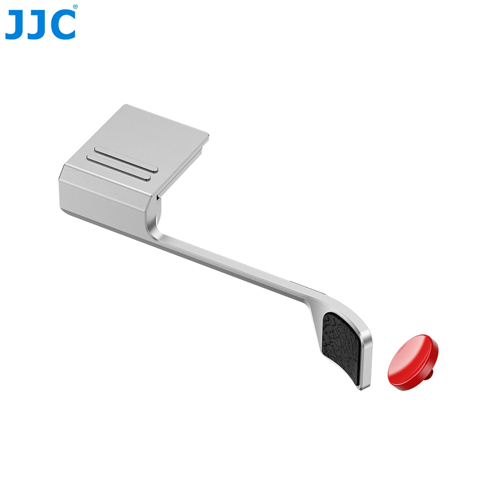 

JJC Thumb Grip for Fujifilm X-E5 XE5 Camera With Red Shutter Button Hot Shoe Thumb Rest Support Grip Support for Easier Handling