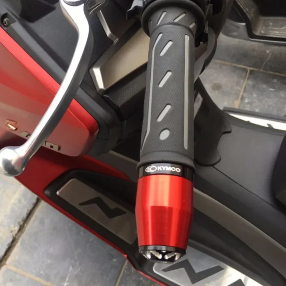 CNC Motorcycle Scooters Parts Handlebar Grips Ends For Kymco Like 150 200i LE Xciting 250 300 400i 400S 500 X-town 300i