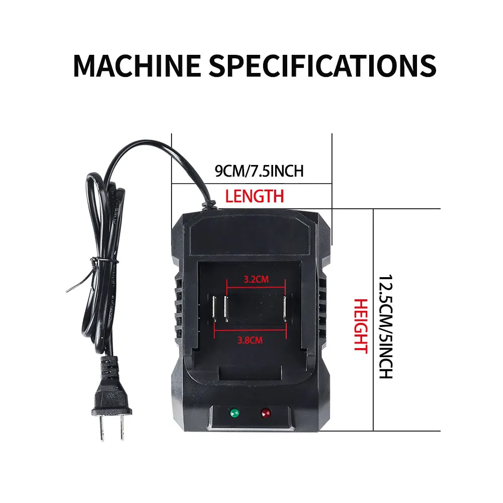 High Voltage Resistant Model Charger 18V 21V Electric Drill, Electric Wrench Charger, Electric Tool Battery Charger