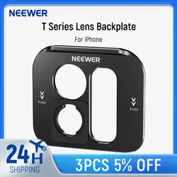 NEEWER T Series Lens Backplate for iPhone 15 Pro and iPhone 15 Pro Max Phone Cage, Compatible with Moment T Series Mobile Lenses