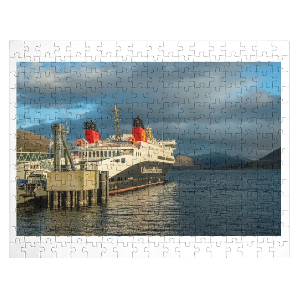 

The Ferry to Stornoway from Ullapool Harbour Loch Broom in North West Scotland Jigsaw Puzzle Customized Toys For Kids