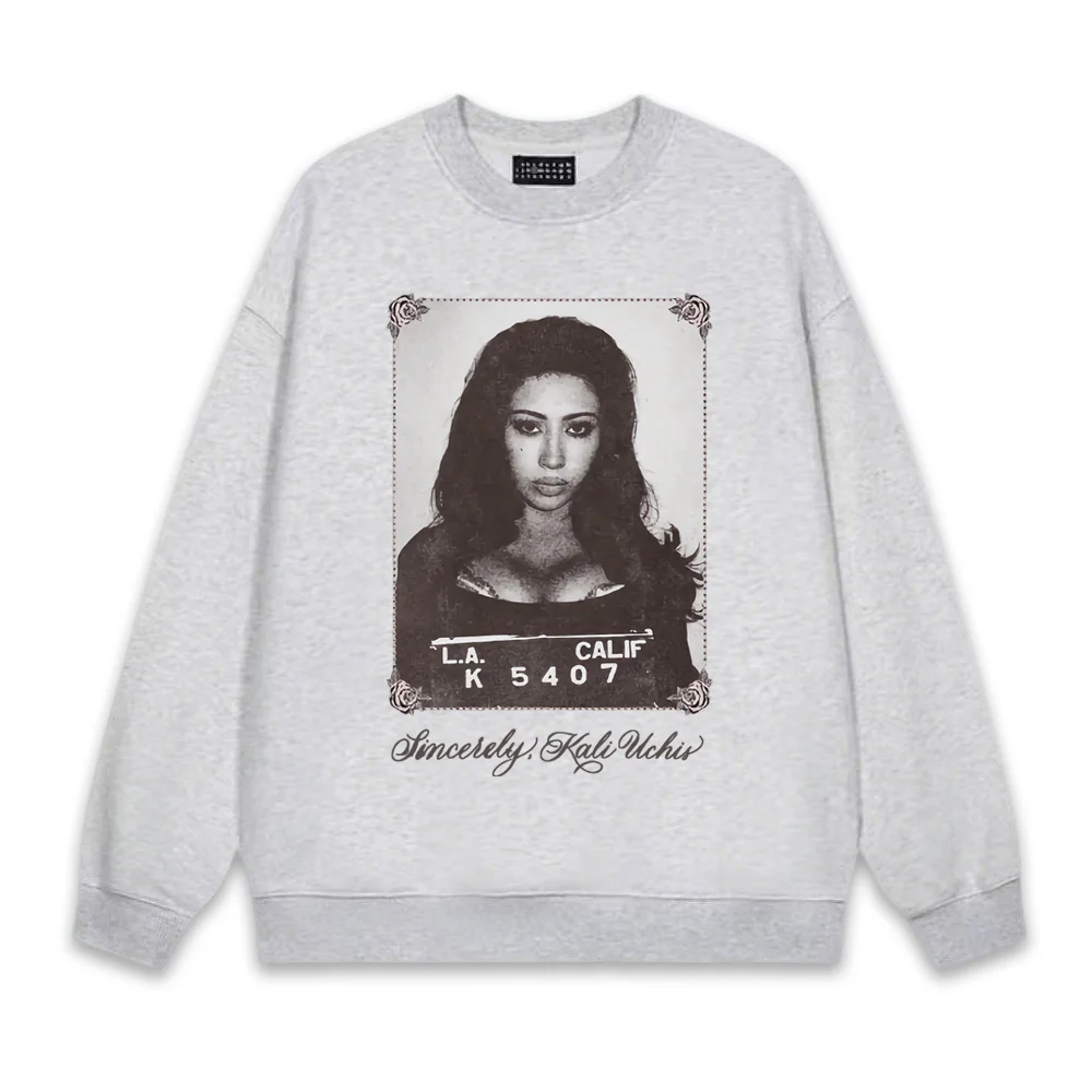 

Kali Uchis Sincerely Crewneck HOODIE 2025 New Fashion Sweatshirts Aesthetic Hoody 2025 Singer'sSame Style High Quality Hombre