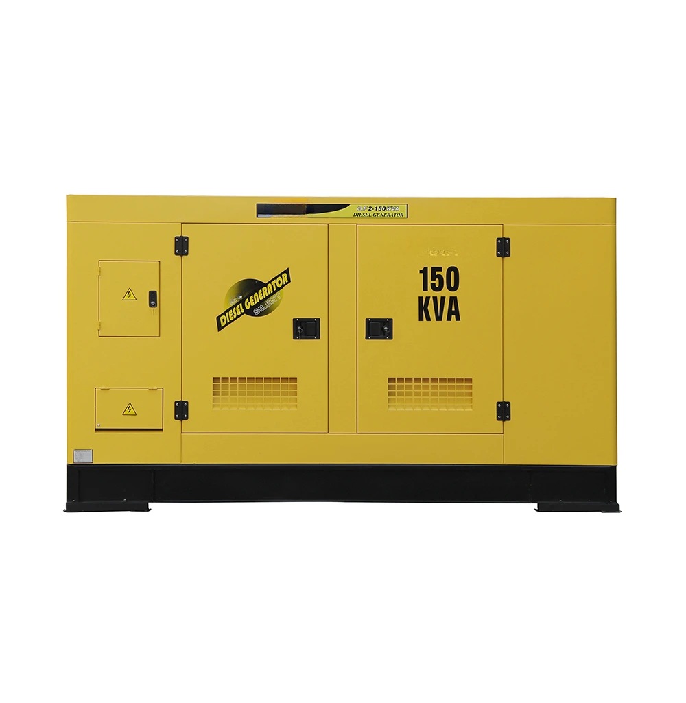 150KVA silent water cooled diese l generator price