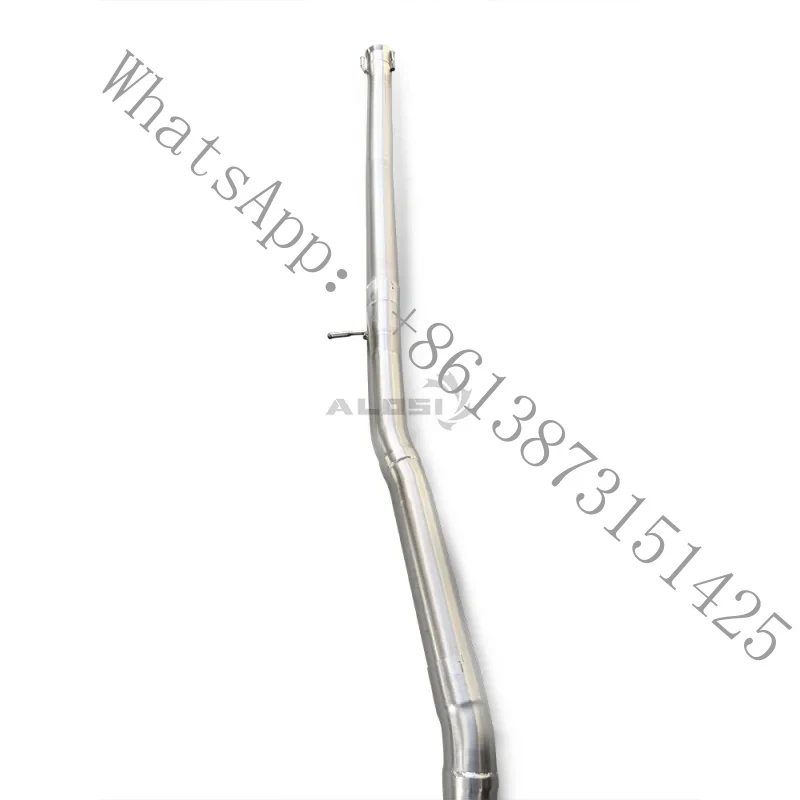 

Suitable high-performance backpressure exhaust pipe with-controlled exhaust muffler, compatible with-CLA