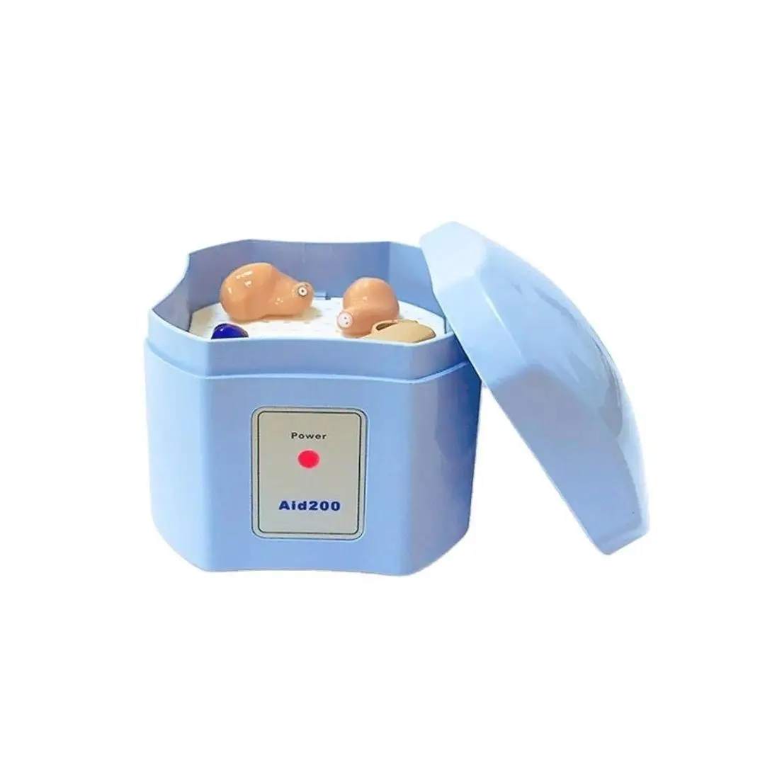 Hearing Aid Electronic Dryer Box AID200 Dehumidifier Phonak Compatible Daily Care Portable Safe Device Compact Easy Use Reliable