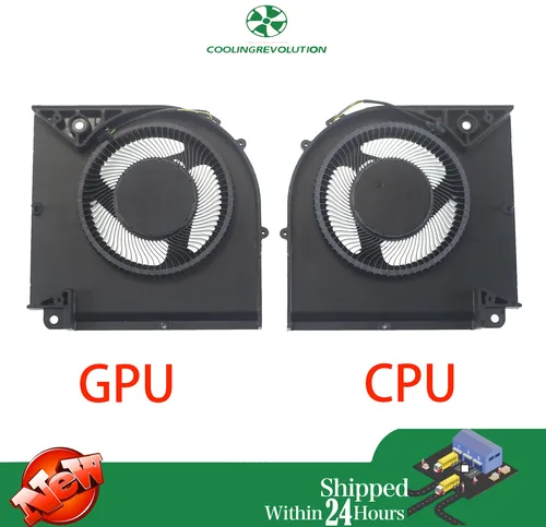 Imagen 1 del producto Ventilador de refrigeración de GPU para ordenador portátil, dispositivo de refrigeración de 12V, 0.6A, 4 pines para Gigabyte Aorus 17X AZF RTX 4090