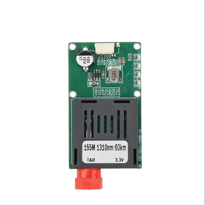 Fiber Converter 1 Channel Video+ UART TTL SBUS To Optic Controller Singlemode Single Fiber FC/UPC 0-60Km TX